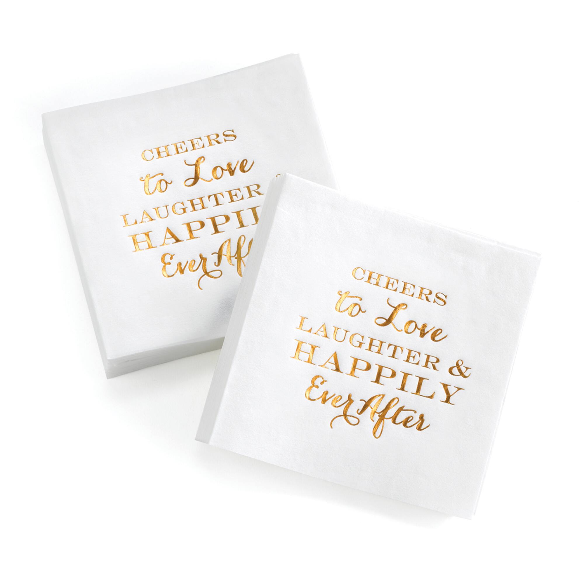 Hortense B. Hewitt Co. Cheers & Love Beverage Napkin